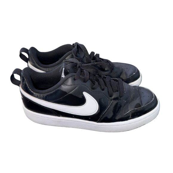 Nike Court Borough Low (Kids) Black/White – Size 7Y (Youth) - Picture 1 of 9